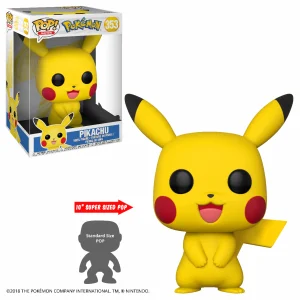 POKEMON Funko POP! JUMBO 10" N° 353 - Pikachu