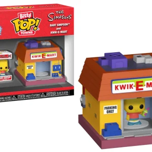 THE SIMPSONS - Bitty Pop Town - Bart Simpson and Kwik-E-Mart