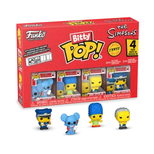 SIMPSONS - Bitty Pop 4 Pack 2.5cm - Itchy