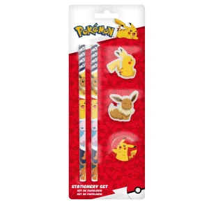 POKEMON - Stationery Set - 5pc