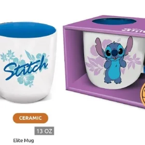 STITCH - Flower - Mug Elite Colored Inner - 13Oz