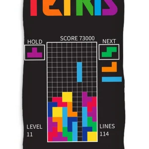 TETRIS - Telo mare Premium 100% cotone - 70x140 cm