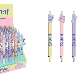 STITCH Penna gel cancellabile con topper