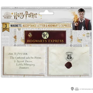 Set di 3 magneti Hogwarts