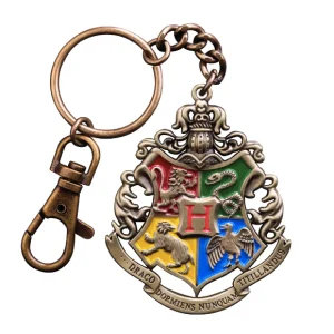 Portachiavi con stemma di Hogwarts