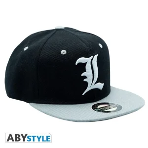 Baseball Cap Death Note - L Symbol Cappellino