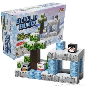 Build Blox – Winter World Cubi Magnetici 64 Pezzi