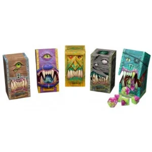Chessex – Blind Box Hidden Wonders | Set da 7 Dadi Poliedrici