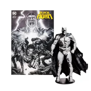 DC Comics - Batman Black and White with Black Adam Comic Book