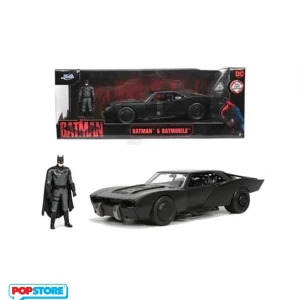 DC Comics: The Batman 2022 - Batmobile Die-Cast con Batman Scala 1:24