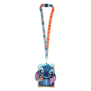Disney Lilo & Stitch – Lanyard Deluxe con Peluche Stitch
