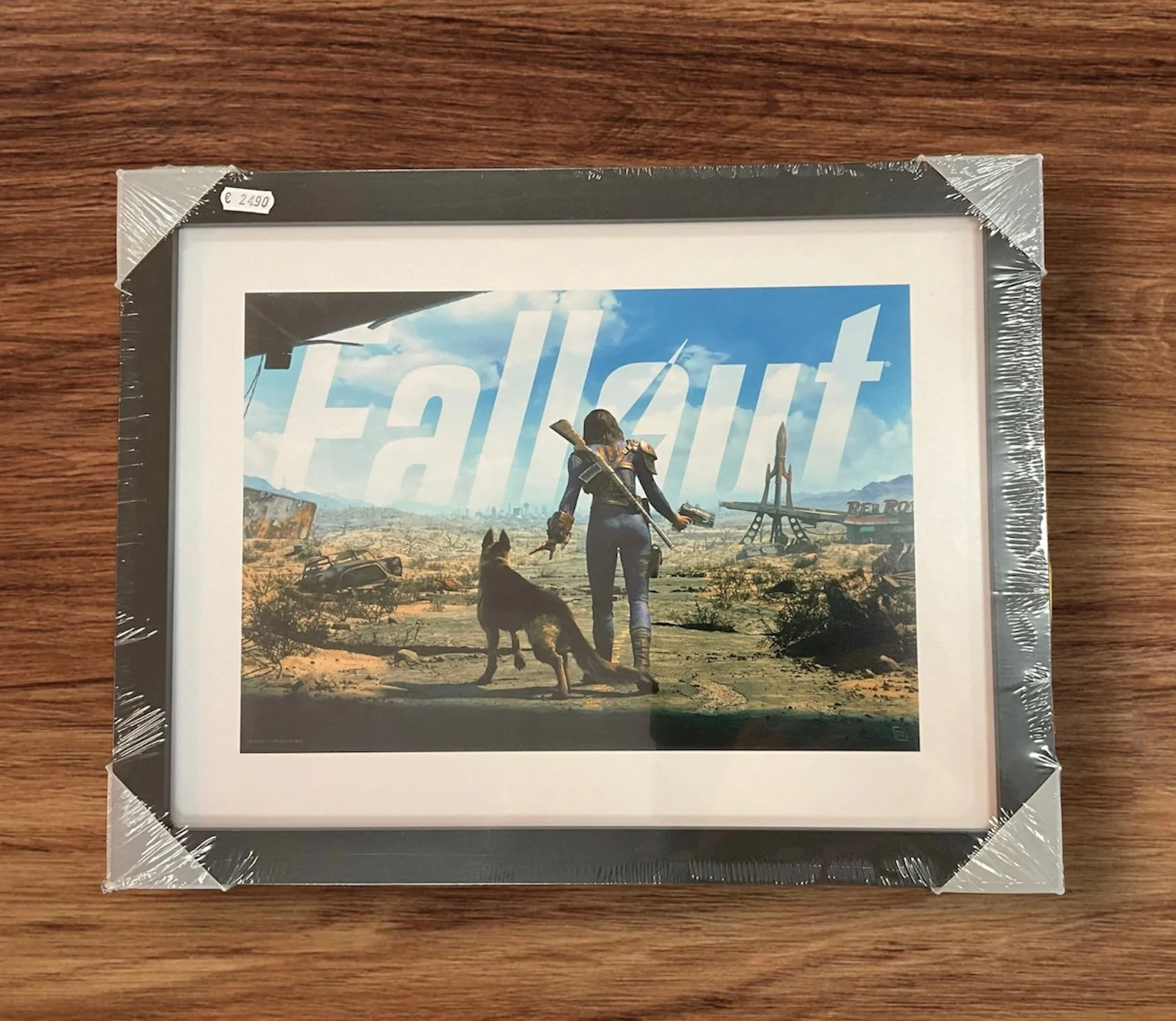 Fallout 4 Stampa con quadro Farmed Print 30,5 x 40,6 cm Sole Female Survivor