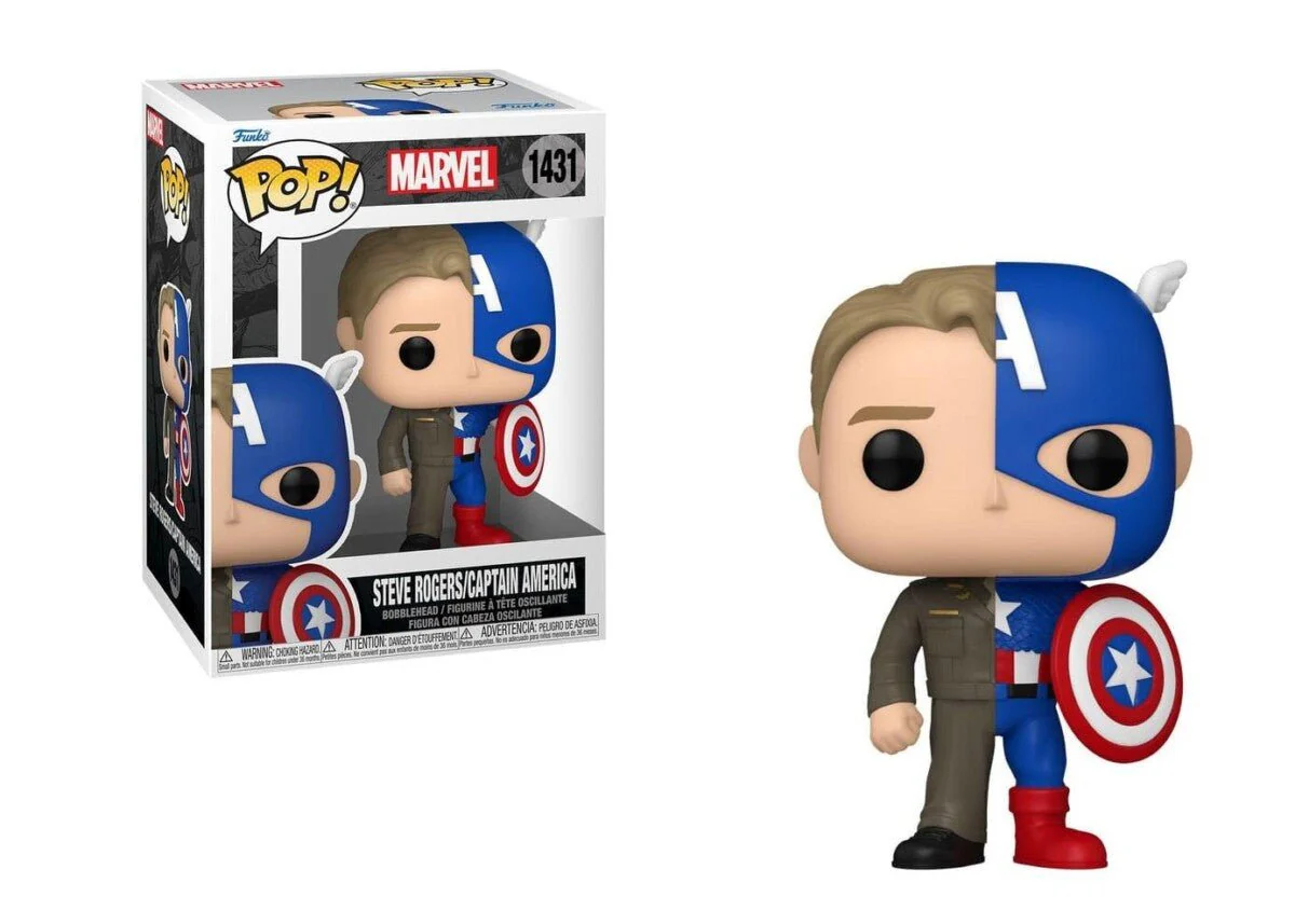 Funko Pop! Marvel 1431 Steve Rogers/Captain America - immagine 2