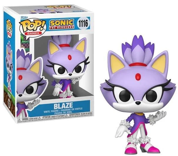 Funko Pop! Sonic the Hedgehog 1116 Blaze the Cat