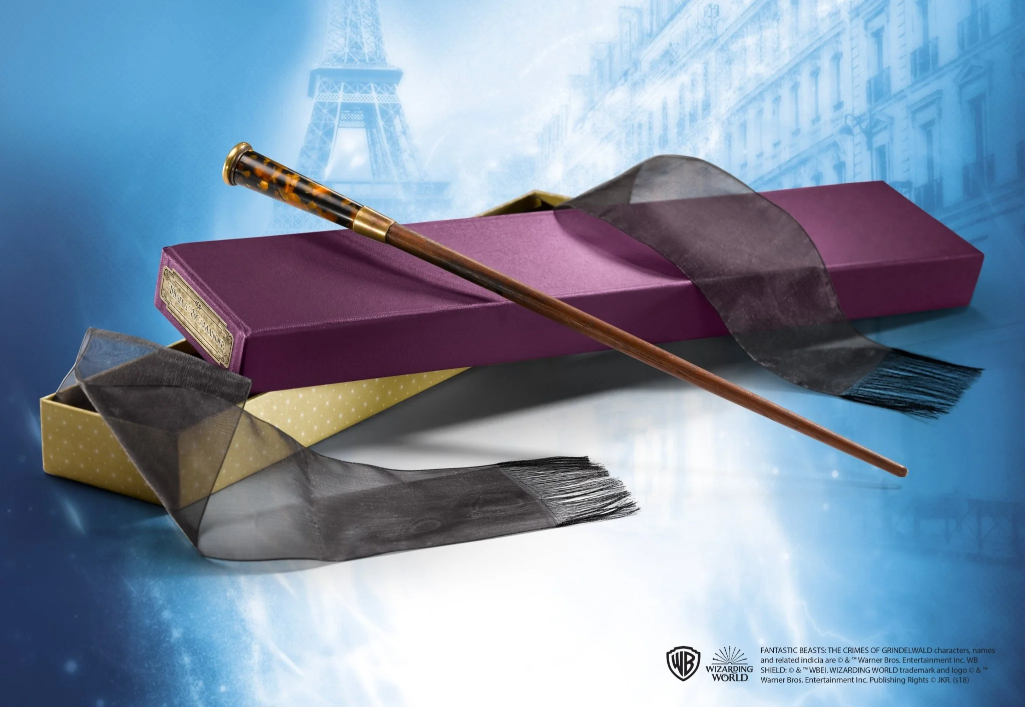 Harry Potter Bacchetta - Theseus Scamander - immagine 2