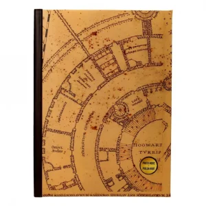 Taccuino luminoso Harry Potter Mappa del malandrino