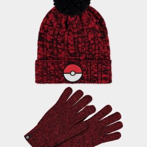 Kit Regalo Pokémon Logo (ACAP) - Berretto + Guanti