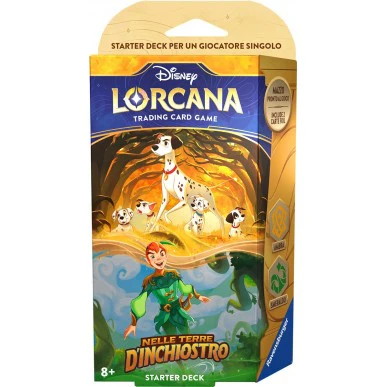 Lorcana - Nelle Terre d'Inchiostro - Starter Deck Ambra/Smeraldo (ITA) - immagine 2