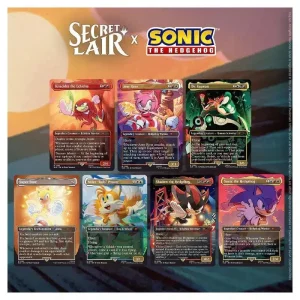 Magic The Gathering Secret Lair - Sonic (Friend & Foes)