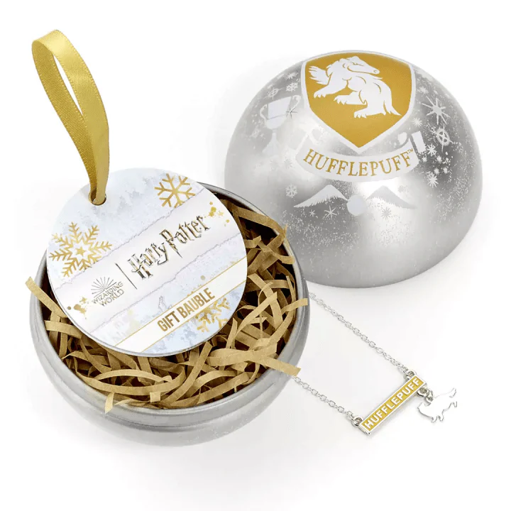 Pallina di Natale Harry Potter Hufflepuff - immagine 3