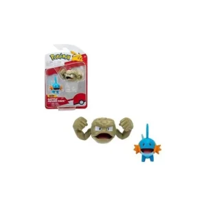 Pokemon Battle Figure Set - Mudkip & Geodude