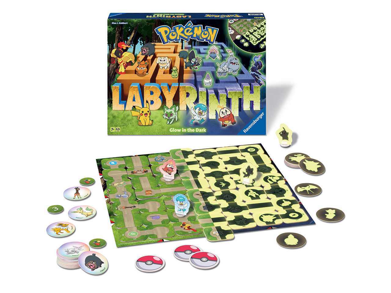 Pokèmon -Labyrinth - Glow in The Dark