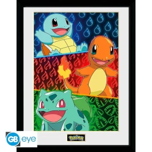 Pokemon Quadro Starters (30x40)