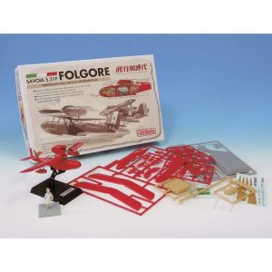 Porco Rosso – Savoia S.21F V2 + Figura Fio 1/72 – Model Kit