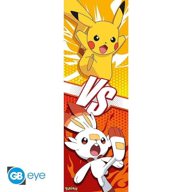 Poster Pokemon - Pikachu & Scorbunny - immagine 2