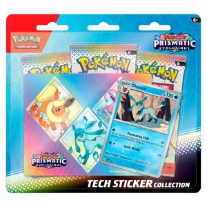 Evoluzioni Prismatiche: Glaceon Tech Sticker Collection