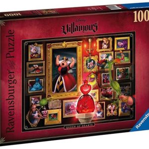 Puzzle Disney Villainous - Queen Of Hearts