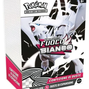 Box Carte Pokemon - Fuoco Bianco - Pack 6 Buste - Italiano