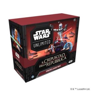 Star Wars Unlimited - Il Crepuscolo della Repubblica - Prerelease Box (ITA)