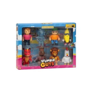 Stumble Guy Action Figure 8cm. Pack da 8 Figure