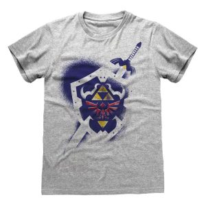 T-SHIRT NINTENDO - THE LEGEND OF ZELDA SHIELD