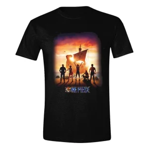 T-Shirt One Piece Live Action - Ciurma al Tramonto