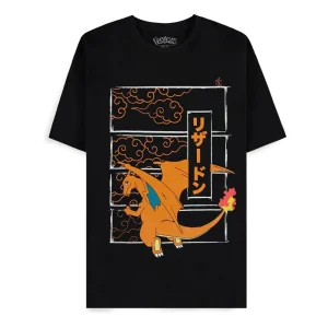 T-Shirt Pokemon - Charizard Block