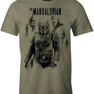 T-Shirt Star Wars The Mandalorian - Mando VS Stormtrooper