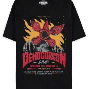 T-shirt Stranger Things - Demogorgon Live