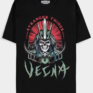 T-shirt Stranger Things - Vecna Old-School