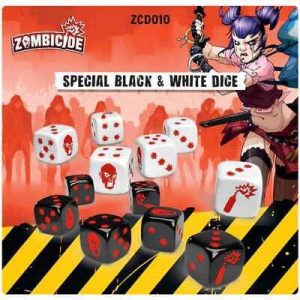 Zombicide 2nd Edition - Special Black and White Dice ENG
